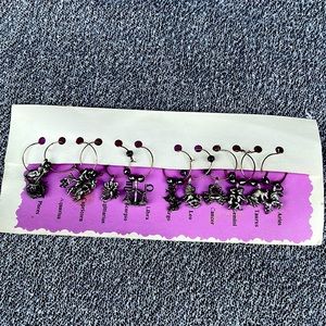 Wine glass identifiers /markers